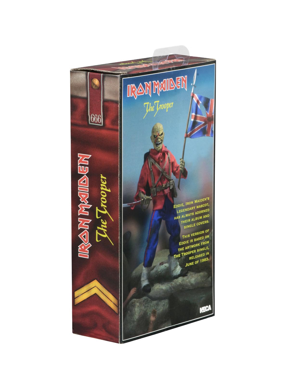 NECA Iron Maiden - Trooper 8" Clothed Action Figure