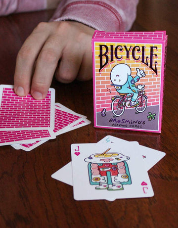 Bicycle Brosmind Four Gangs Playing Cards, Yellow