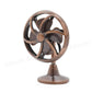 Odoria 1/12 Miniature Fan Dollhouse Decoration Accessories, Bronze