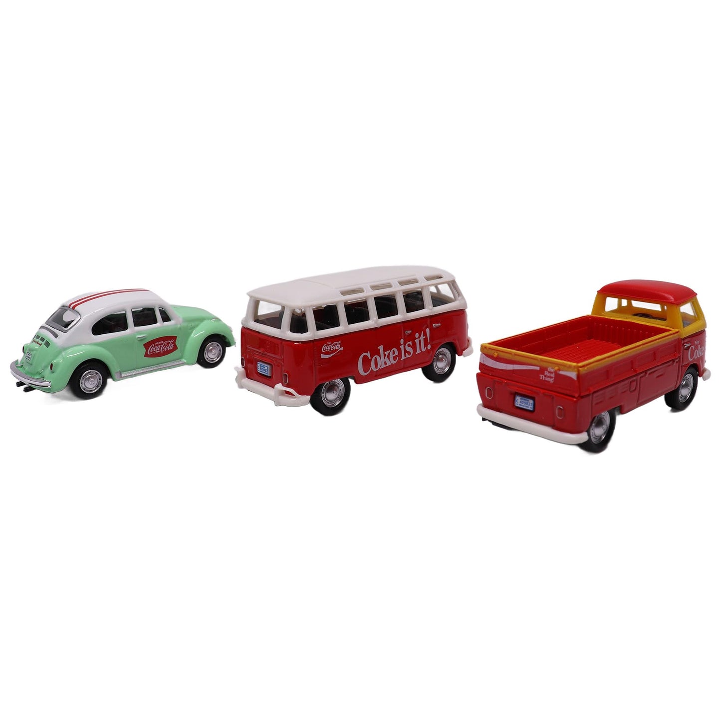 Motorcity Classics 458385 Volkswagen Coca Cola 3 Piece Gift Set 1 72 Diecast Car Models