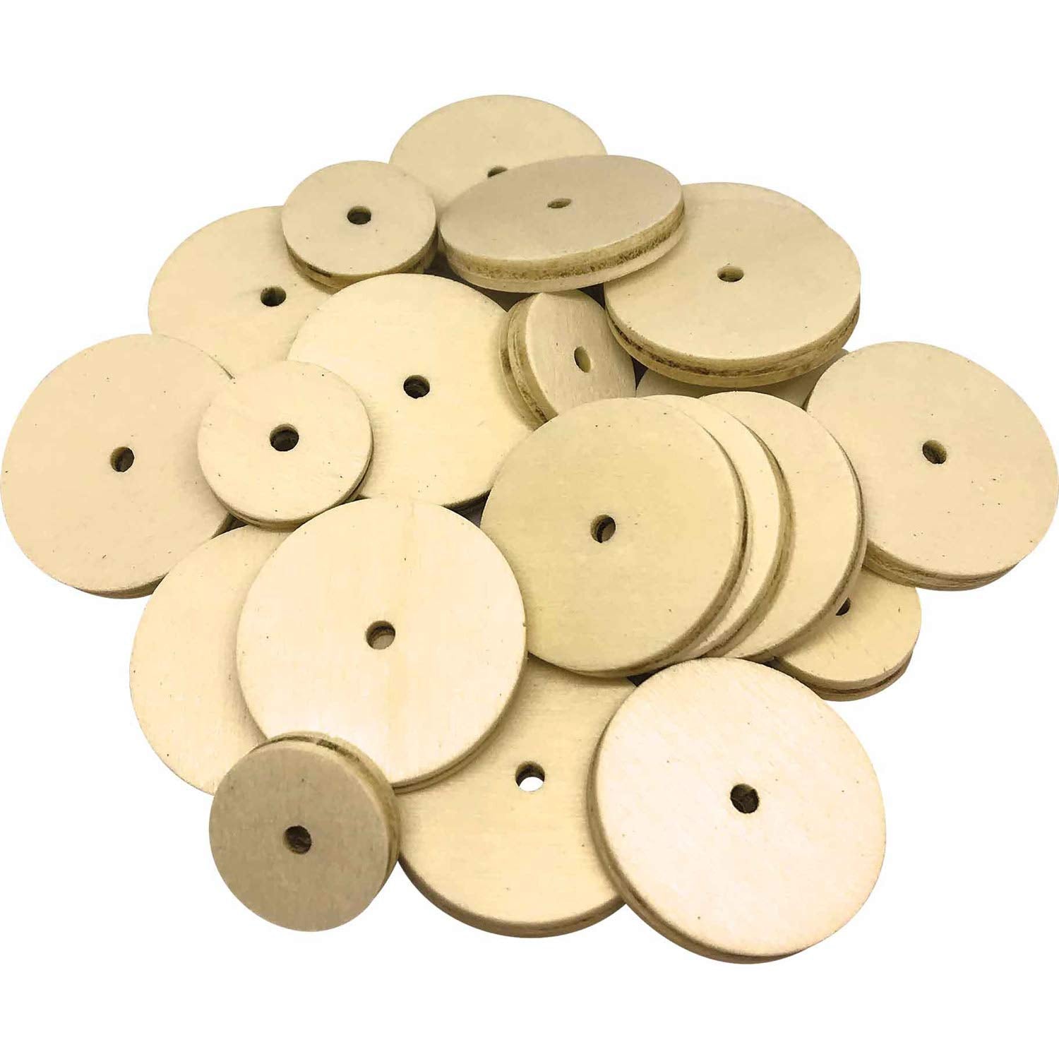 Teacher Created Resources STEM Basics: Wooden Wheels - 60 Count