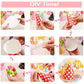 Yocharm 22 PCs Party Hats Birthday Crown Cone Hats DIY Party Favours Hat with Pom Poms Paper Mini Birthday Hats for Kids Adults