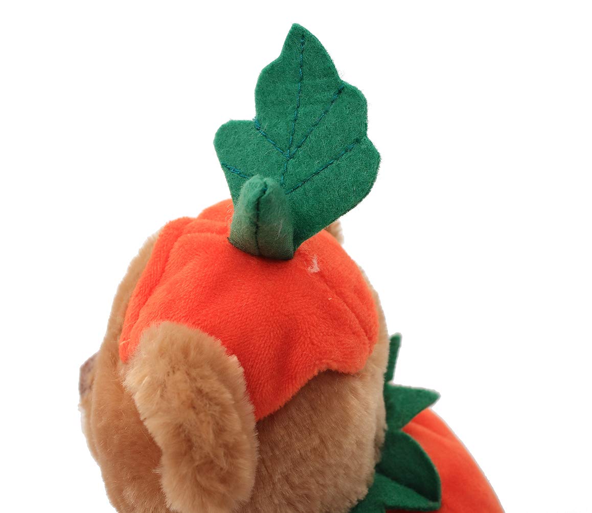 Plushland Stuffed Halloween Costume Bear - Stuffed Animal Bear - 9 Inches.