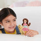 Barbie Chelsea Doll, Small Doll with Brace for Scoliosis Spine Curvature, Brunette Wearing Pink Lightning Bolt Dress