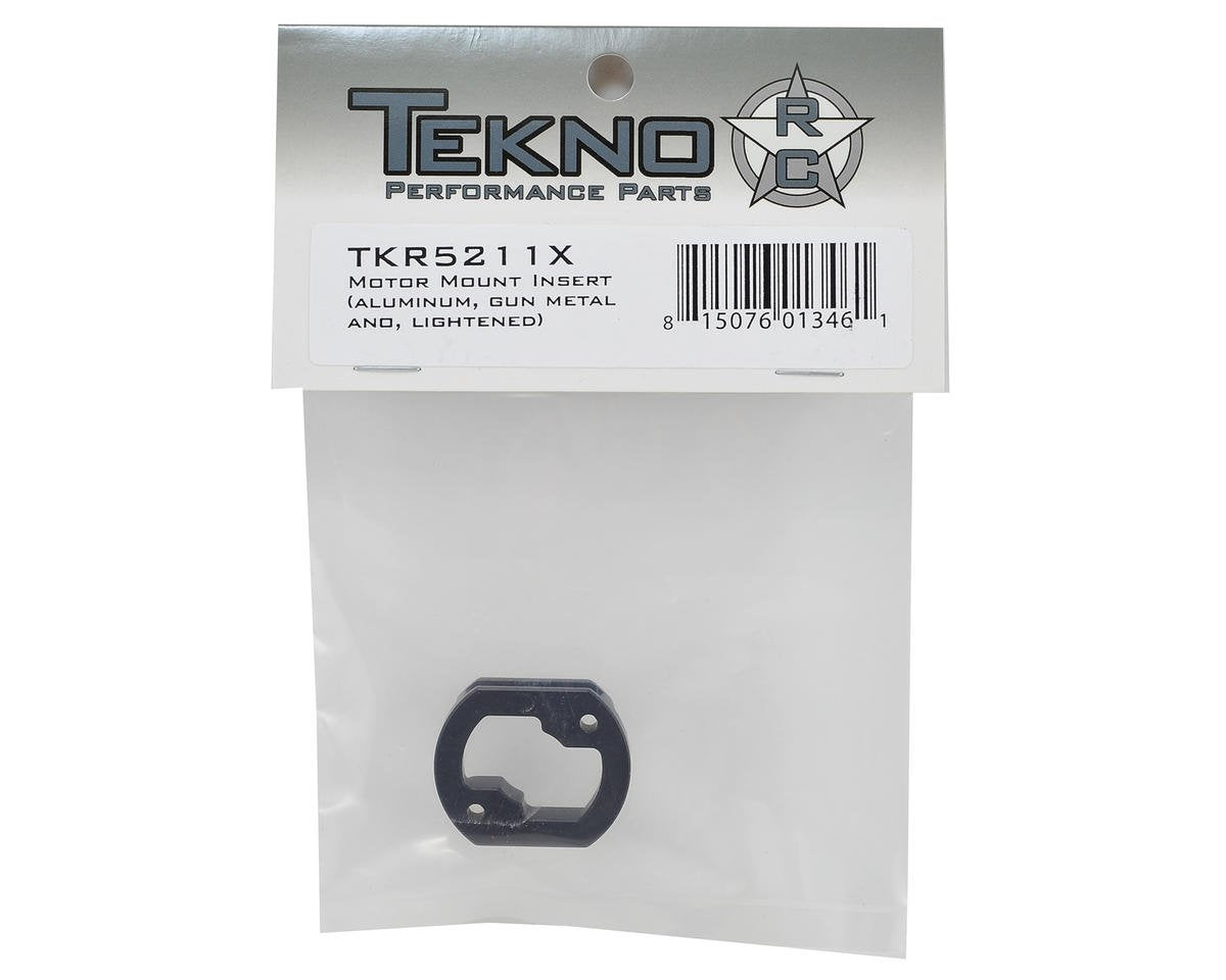 Tekno RC LLC Aanodized Aluminum Motor Mount Insert Gun Metal TKR5211X Electric Car/Truck Option Parts
