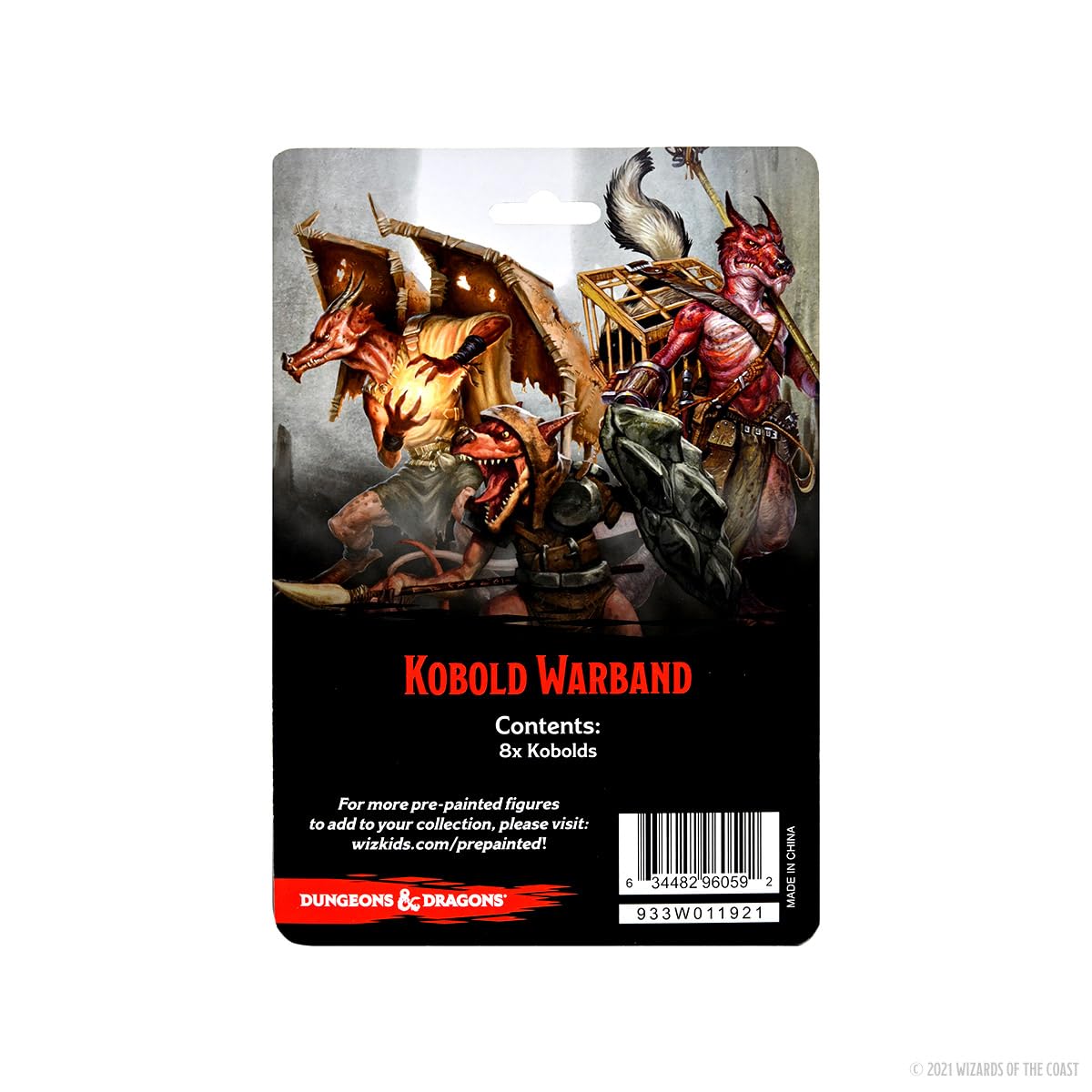 WizKids D&D Icons of the Realms: Kobold Warband Tabletop RPG Miniatures