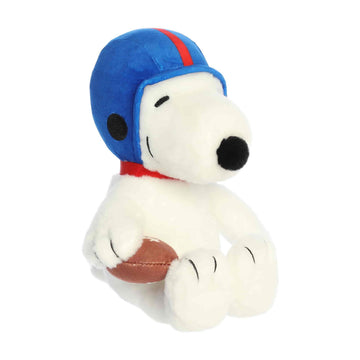 Aurora® Adorable Peanuts® Football Snoopy Stuffed Animal - Officially Licensed Toys for All Snoopy Fans - Nostalgic Gift for Adults and Birthday