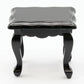 Dollhouse Miniature Side Table, Black
