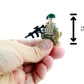 Battle Brick 1.6 Inches Tall Green Beret SF ODA Team Member Custom Minifigure | Military Minifig | Camo Printed in USA | Great Gift for Ages 10+