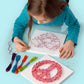 Craft-tastic - String Art - Craft Kit Makes 3 Large Canvases - Peace Sign Edition, Model Number: CTE40
