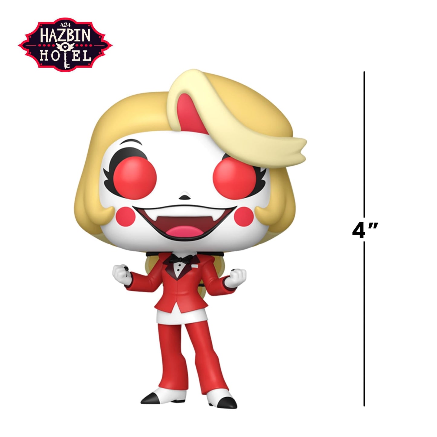 Funko Pop! Animation: Hazbin Hotel - Charlie Morningstar - 1/6 Odds for Rare Chase Variant - Collectable Vinyl Figure - Gift Idea - Official