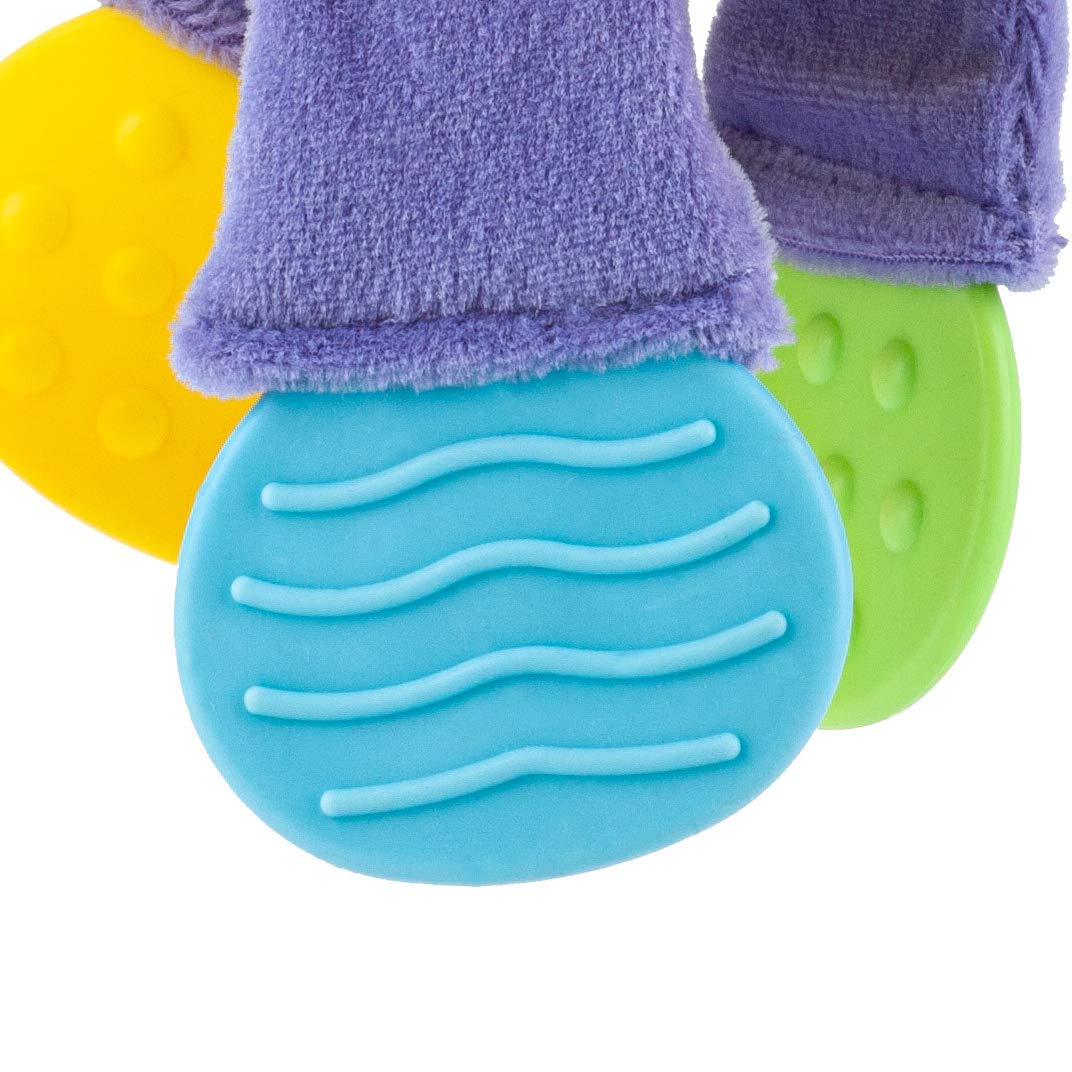 Nuby Floppers Plush Teether - Monkey