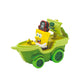 SPONGEBOB SQUAREPANTS Movie: The Search for Squarepants Bikini Bottom Boaters | 3 Exclusive Movie-Styled Rev-Up Racers with Spongebob, Gary & Mr