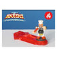 Legends of Akedo Powerstorm Versus Pack 2 Mini Battling Action Figures and 2 Battle Controllers Epic Briny Versus Bun Burner, Multicolor (15170)