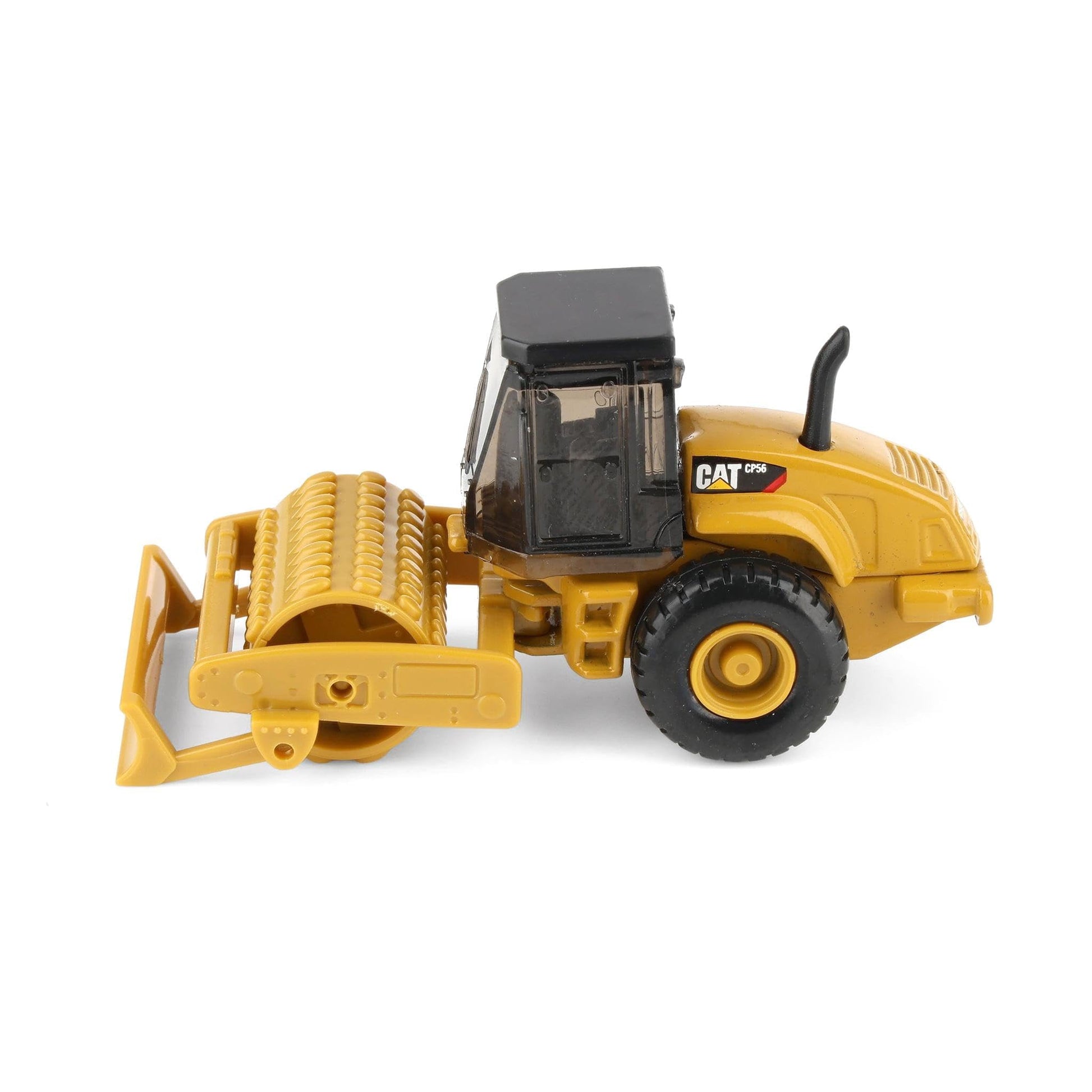 Diecast Masters Caterpillar Toy Replicas - 1:87 Scale Cat CS56 Roller with Interchangeable Front Attachment | Model 84662CS