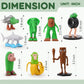 2025 New Italian Brainrot Toy, Figures Animals Tralalero Tralala Figure Bombardiro Crocodilo for Brain Rot Cake Toppers Birthday Gifts Party