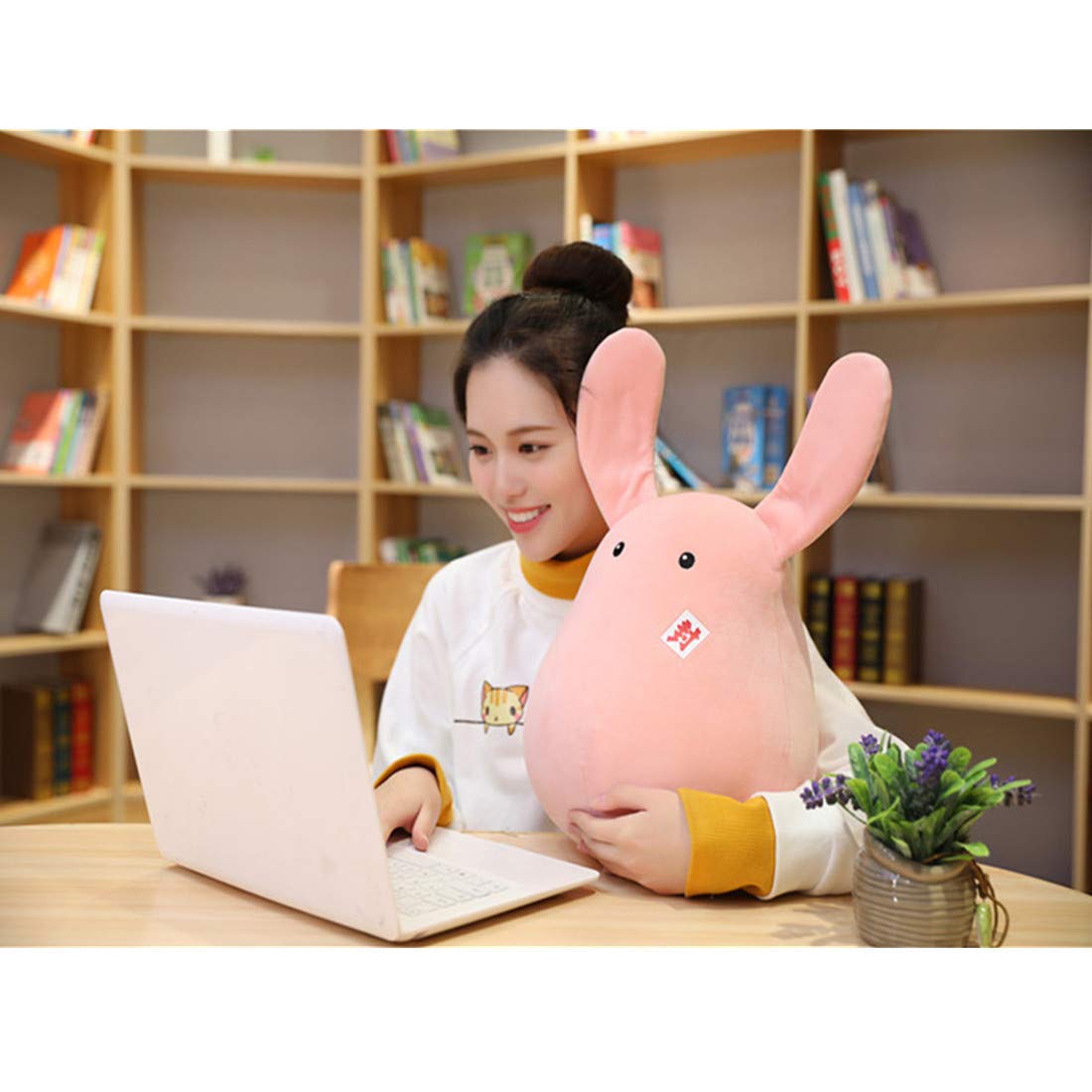 IOPBOT Anime Toilet-Bound Hanako-kun Mokke Plush Doll Pillow Yashiro Nene Jibaku Sh?nen Hanako-kun Chain Pendant Toy 17? Cartoon Doll (Rose Red