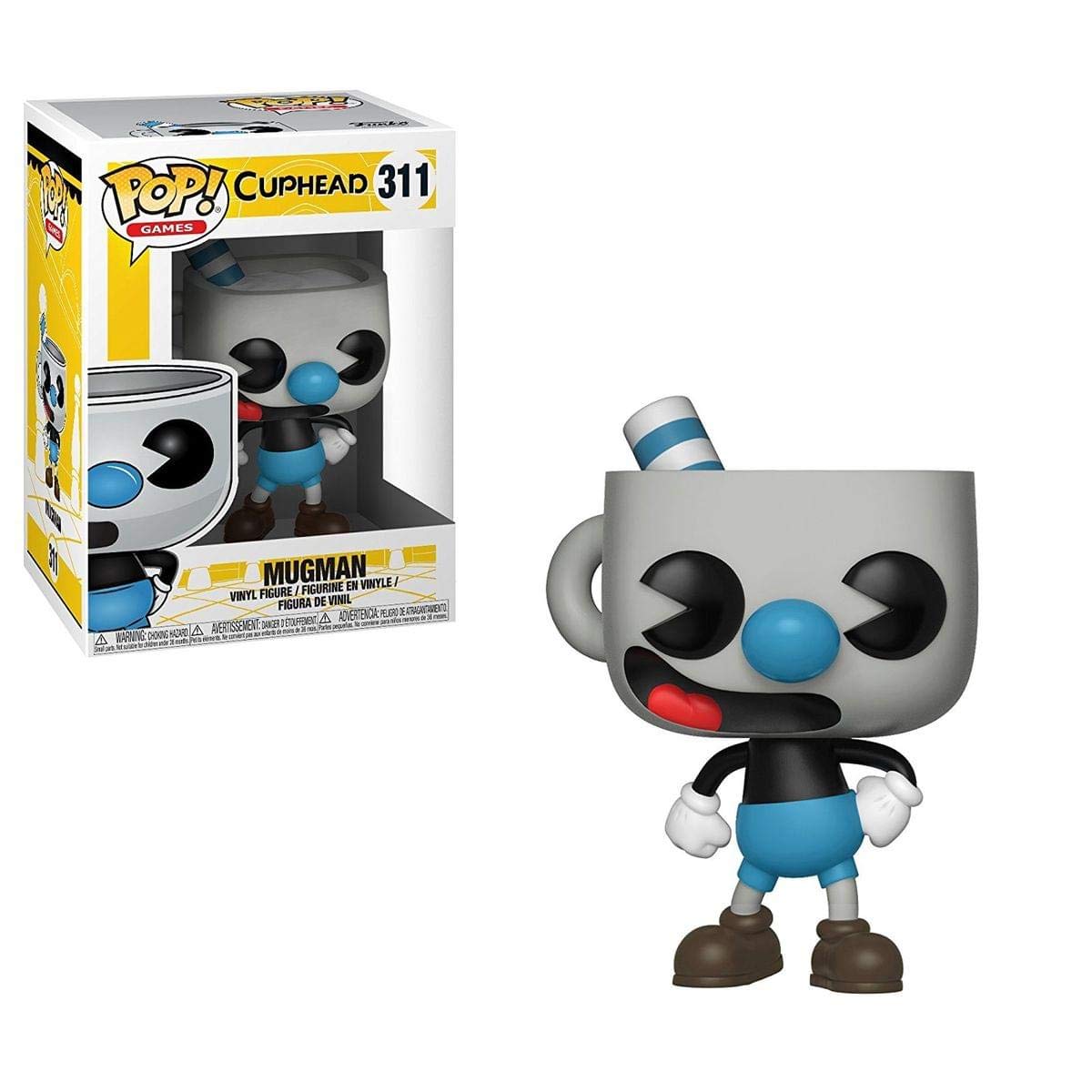 Funko Pop! Games: Cuphead - Mugman Collectible Figure
