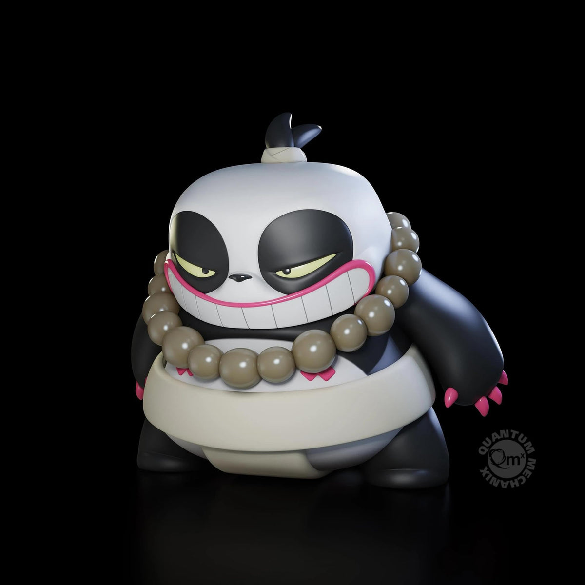 QMx Ozeki Panda Qrew Art Vinyl,Black & White