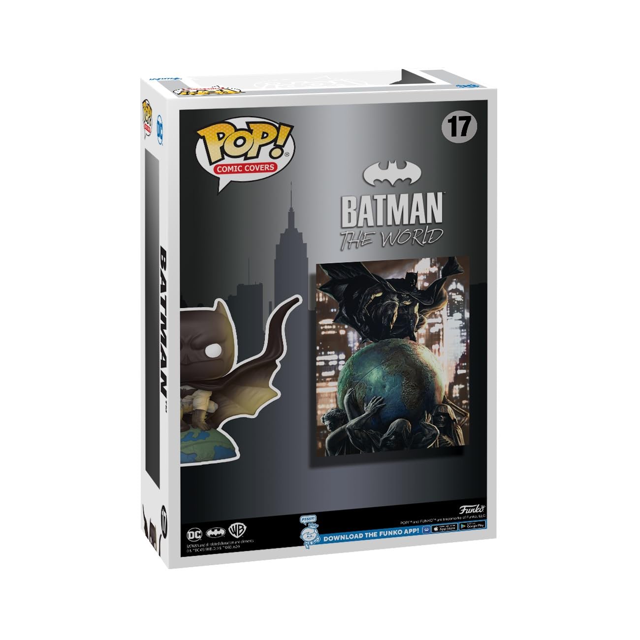 Funko POP! Comic Cover: DC - Batman The World - DC Comics - Collectable Vinyl Figure - Gift Idea - Official Merchandise - for Kids & Adults - Movies