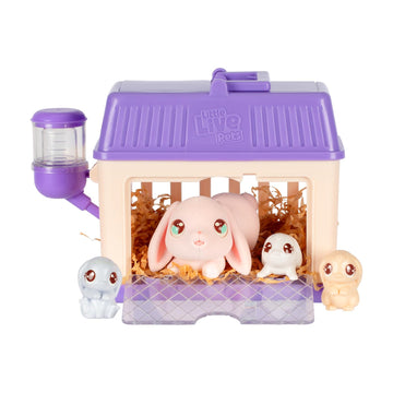 Little Live Pets Mama Surprise Minis Bunny, Reveals 2-4 Babies