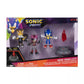 JAKKS Pacific Sonic Prime 2.5" Figure Multipack with Sonic, Tails Nine & The Prism Shard with Display Base!