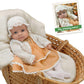 The Ashton-Drake Galleries 7th Annual Photo Contest Winner Rosalie RealTouch Soft Vinyl Lifelike Reborn Baby Doll, 16.5", Poseable Weight Cloth Body