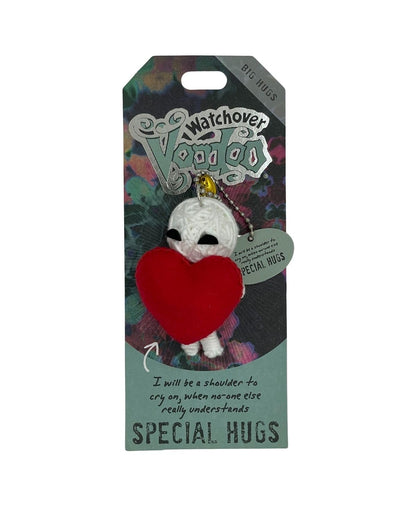 Watchover Voodoo 3-Inch Special Hugs Keychain - Handcrafted Gift to Bring Good Luck and Positivity Everywhere You Go