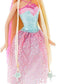 Barbie Princess Doll with Styling Beads in Her Pink-Streaked Hair
