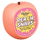 Ridley's Peach Snaps! Fun Card Game for Families, Action-Packed, Fast-Paced Game for 2+ Players, Includes Game Cards and Unique Peach-Shaped Storage