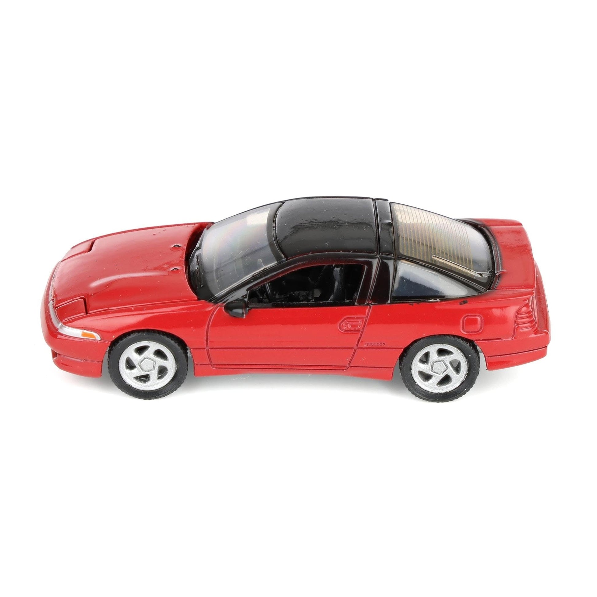1991 Eclipse GSX Maranello Red with Black Top Import Legends Series 1/64 Diecast Model Car by Auto World 64502-AWSP189A