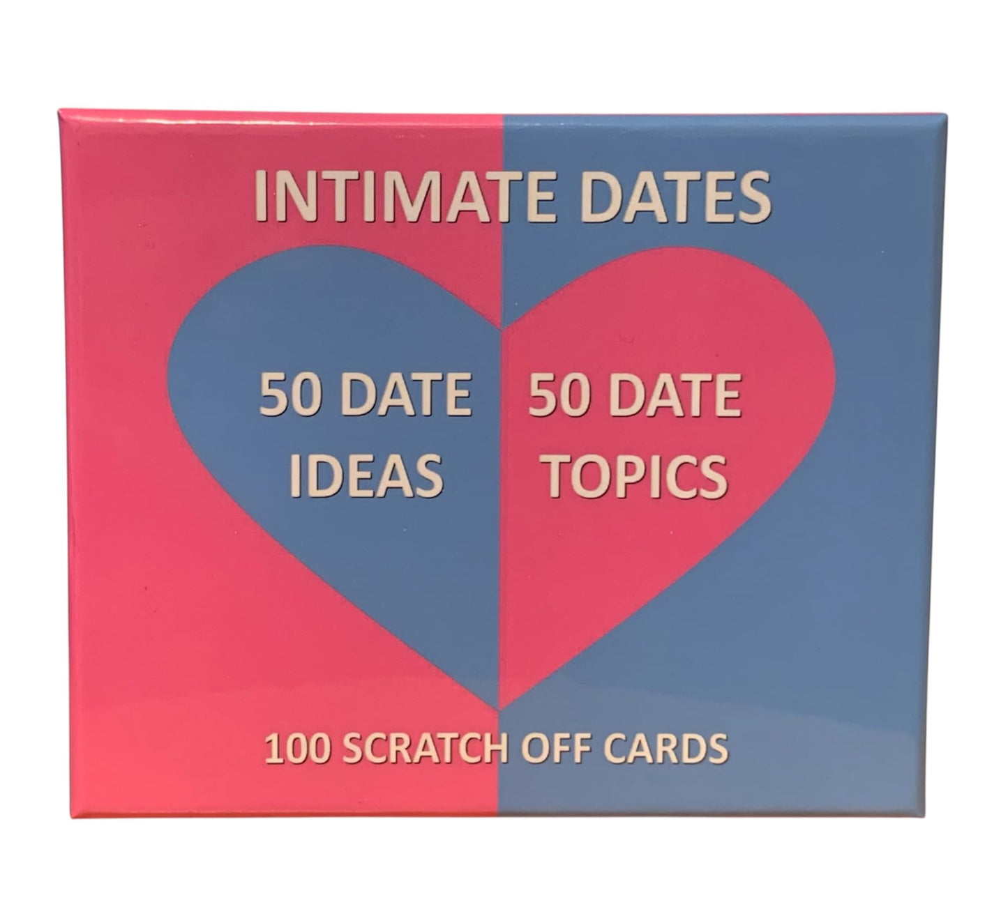 Intimate Dates - 100 Scratch Off Cards - Date Night Ideas for Couples. A Couples Gift That Brings Fun Activities to a Relationship for Boyfriend or