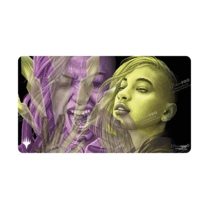 Ultra PRO - MTG Duskmourn Playmat Commander Ft. Niko, Light of Hope for Magic: The Gathering, Use as Mousepad, Desk Mat, Protects MTG Cards During