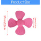 40PCS 4-Blade Propeller Blades, 2mm Shaft Mini Plastic Propellers for DC Motor, Compatible with Mini Fan, Remote Control Boat, Windmill Model, Science