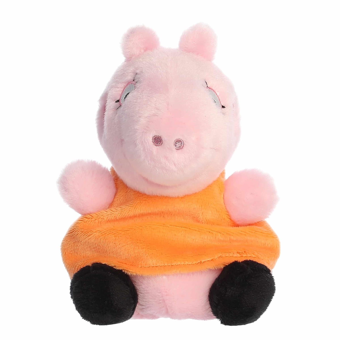 Aurora® Playful Peppa Pig™ Mummy Pig Palm Pals™ Stuffed Animal - Officially Licensed Toys for All Fans - Perfect for Birthdays, Adults and Kids All