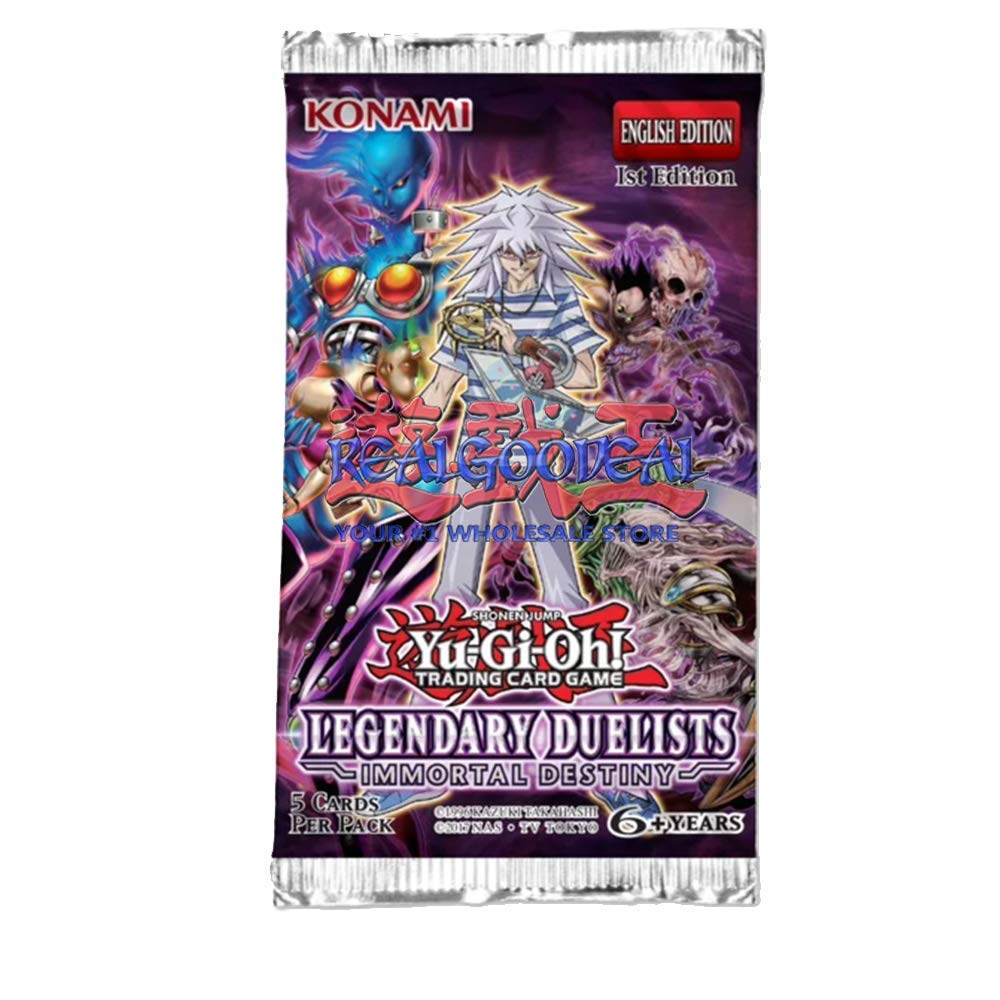 Mint YuGiOh Legendary Duelist Immortal Destiny Booster Pack