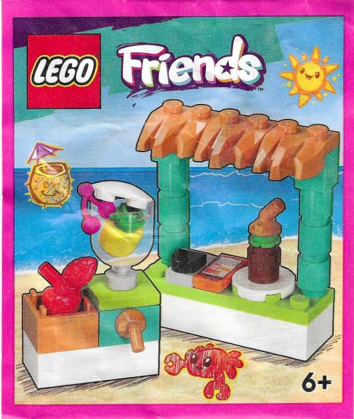 LEGO Friends Accessory Set: Smoothie Booth Beach Mini Set (33 pcs) Ages 6+