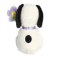Aurora Adorable Peanuts Snoopy Stuffed Animal - Officially Licensed Toys For All Snoopy Fans - Seasonal Plush For The Spring Season - Purple Flower 9