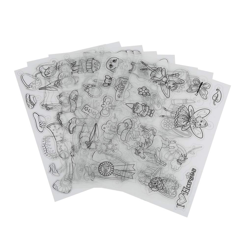 Shrink Plastic Sheets 8pcs Premium DIY Craft Kit for Jewelry Keychains Toys 20x29cm Frosted Surface Handmade Art Supplies