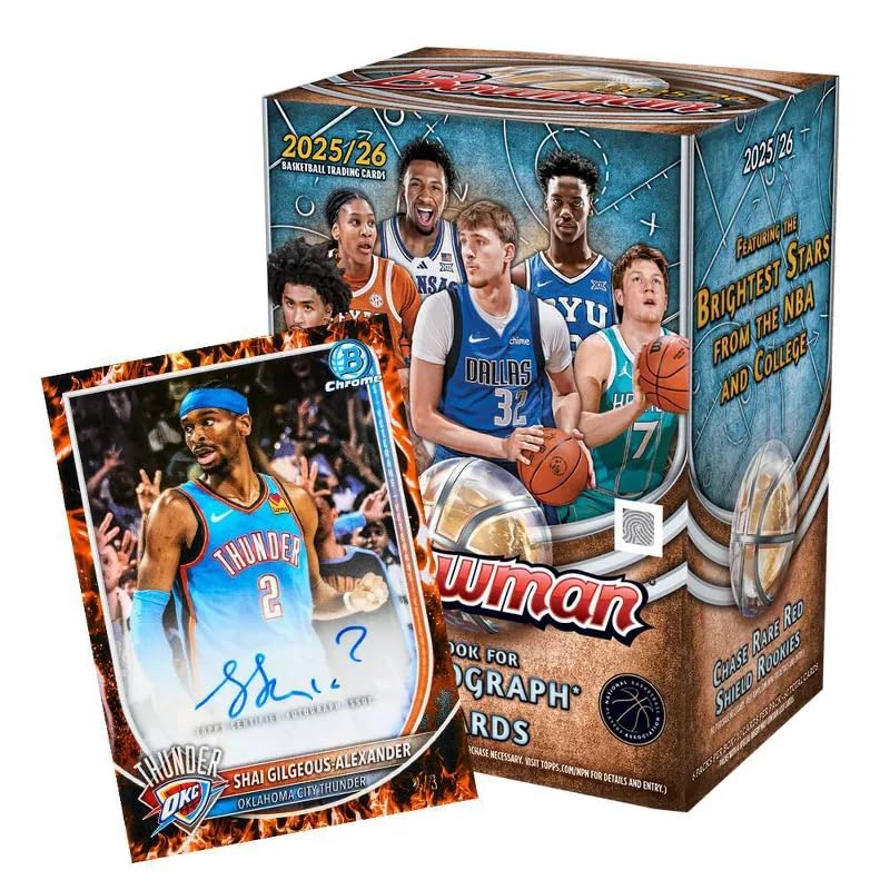 Topps NBA Bowman Basketball Trading Card