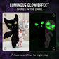 Qobacxso Horror Reversible Glow Plush Creepy Stuffed Animal Toy Scary Vampire & Ghost Buddy Doll for Kids & Game Fans Great Gift for Birthday