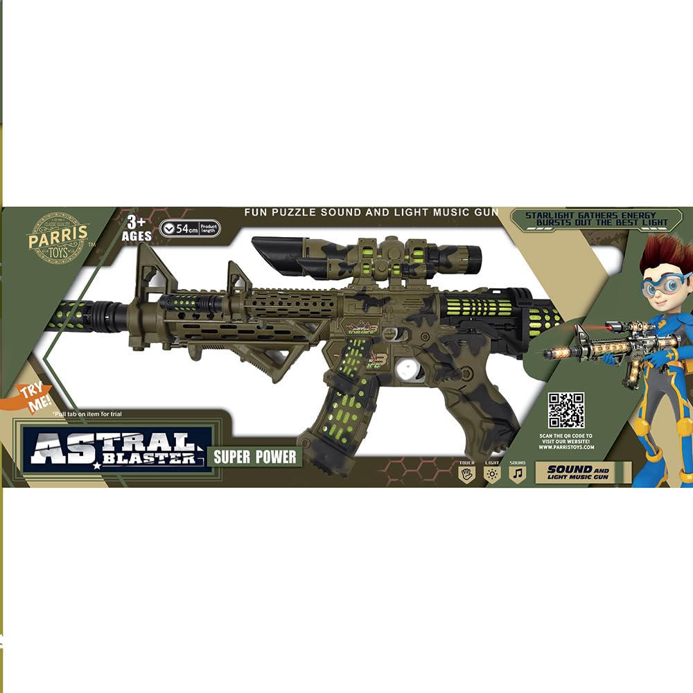 Parris Classic Astral Blaster Toy with Lights & Sounds