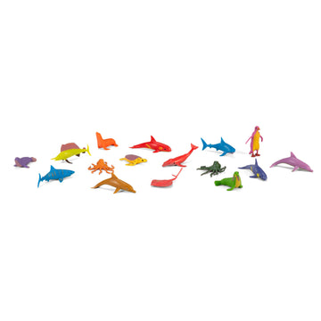 Wild Republic Nature Tube Bright Aquatic Figurines - 13"