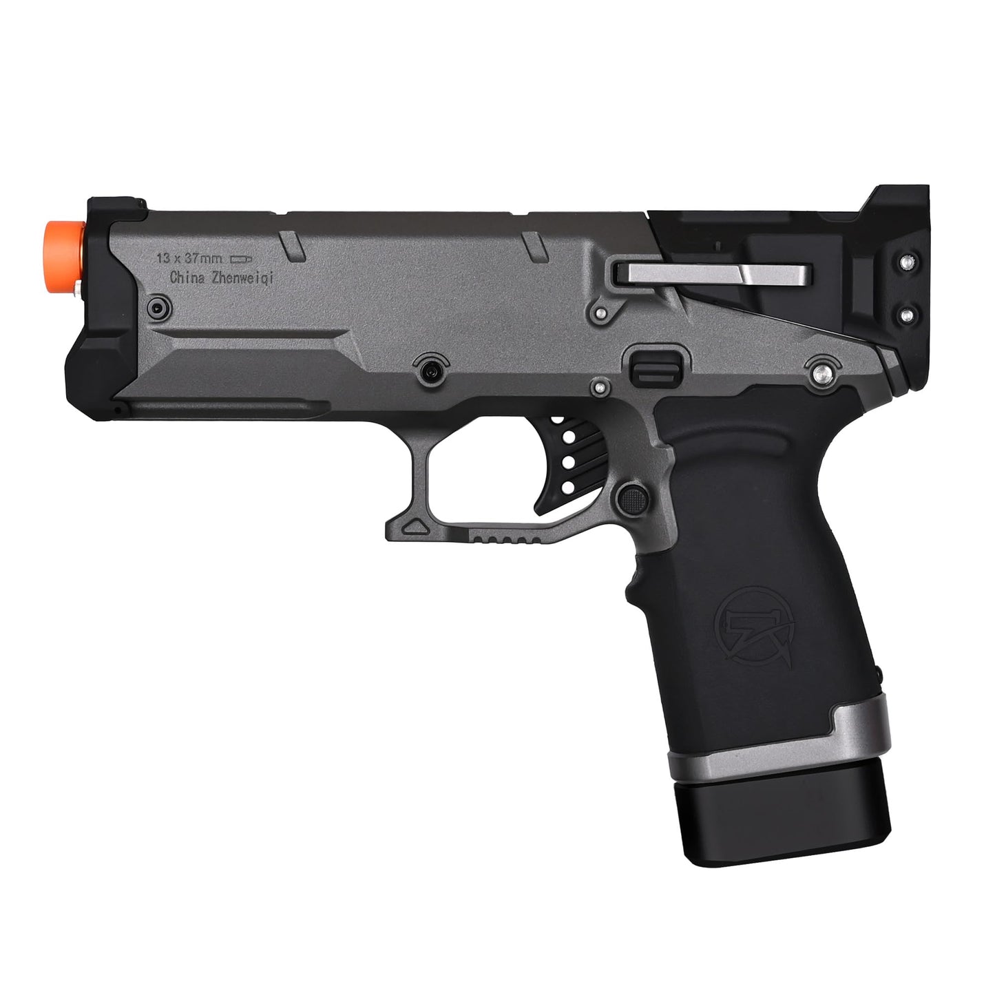 Zhenweiqi FIRE Rat Soft Dart Blaster, High Precision Foam Dart Launcher, Half Length Compatible