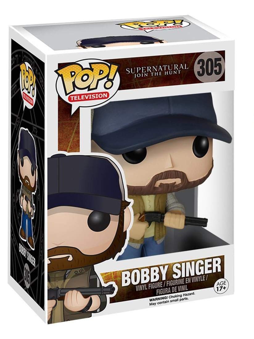 Funko POP TV: Supernatural - Bobby Singer Action Figure