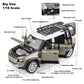 1/18 Scale Metal Alloy Diecast Vehicle Model Car Toy Collectible Model Truck for Land Rover Defender 110,with Sound Light Toys,Home Decorate, Green