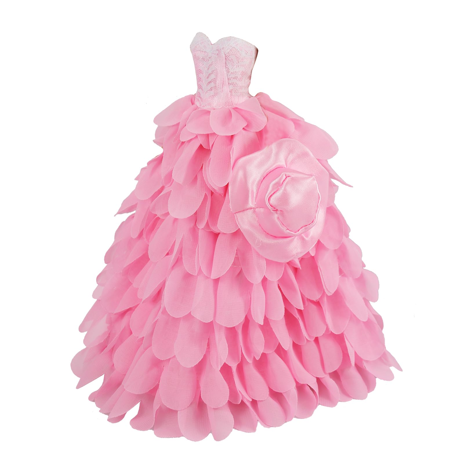 BARWA Princess Evening Party Clothes Wears Dress with Hat Outfit Set for 11.5 inch Doll