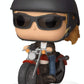Funko POP! Ride Marvel: Captain Marvel - Carol Danvers on Motorcycle Toy, Standard, Multicolor