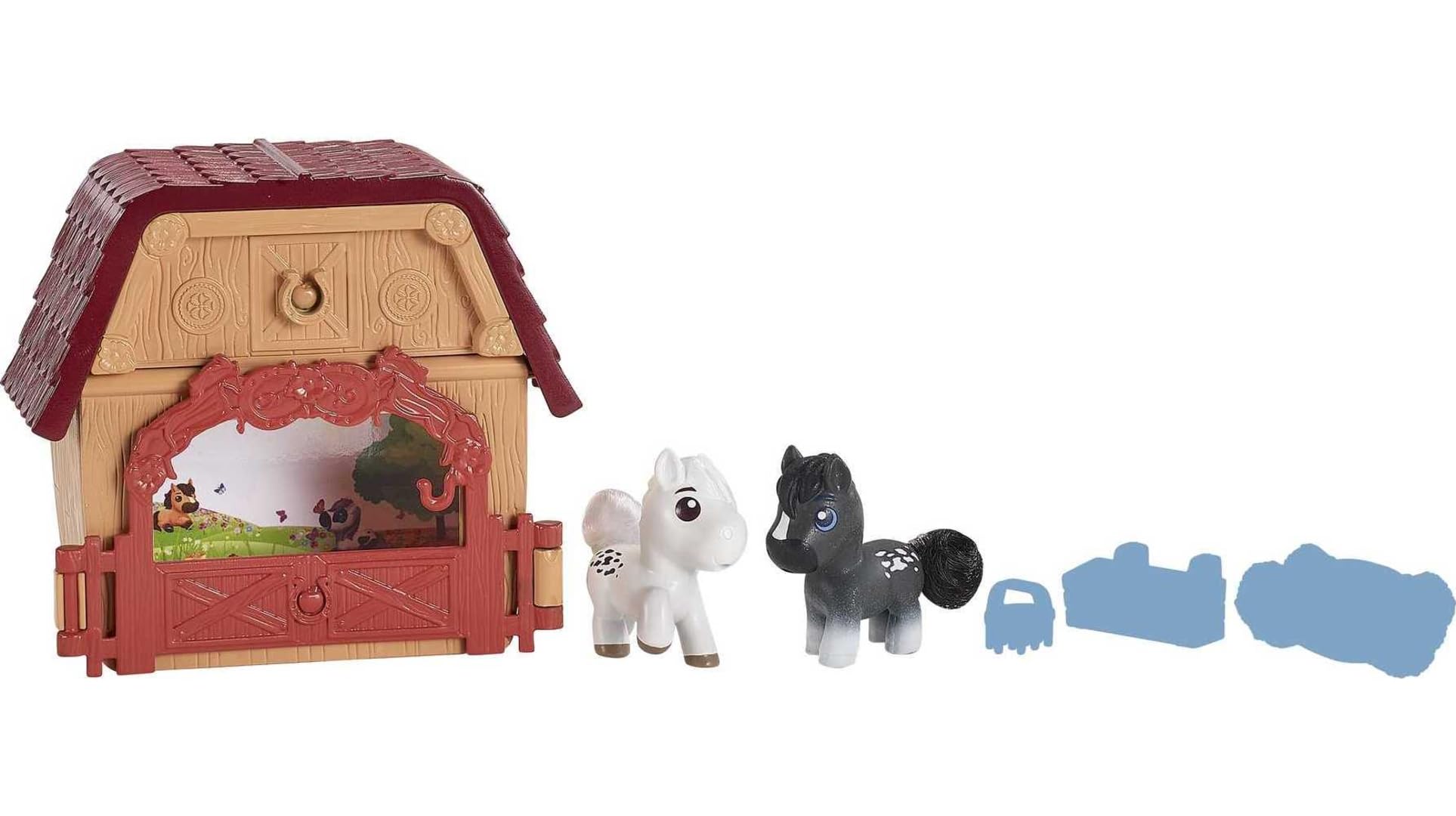 Mattel Spirit Untamed Mini Playset with Small Character Figure, Horse & 3 Accessories, Festival Theme with Surprise Unboxing (Styles May Vary)