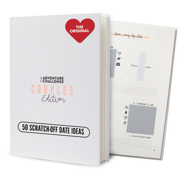 The Adventure Challenge Couples Edition - 50 Scratch-Off Date Night Ideas | Unique Couple Gifts | Relationship & Marriage Activity for Deeper